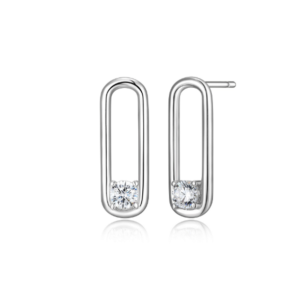 Boucles d'oreilles en argent Reign