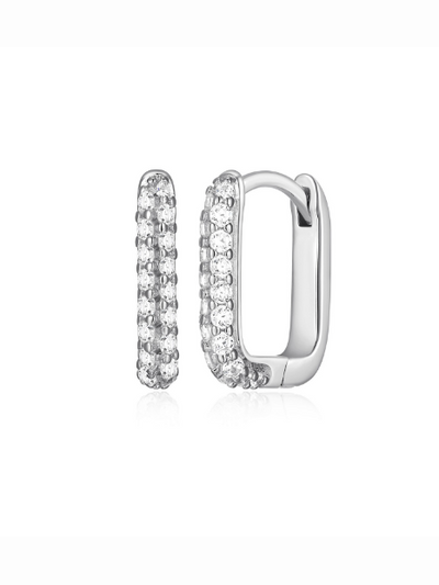 Boucles d'oreilles en argent Reign