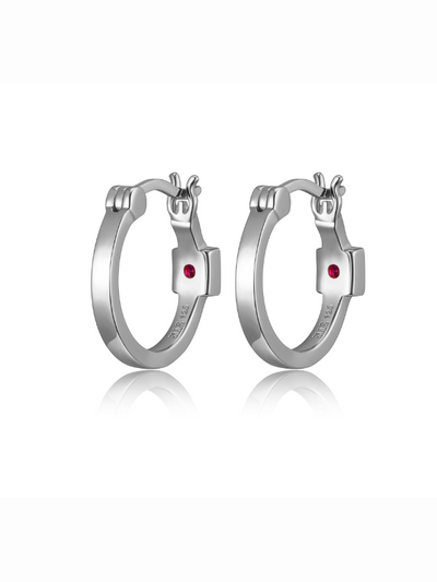Boucles d'oreilles en argent ELLE