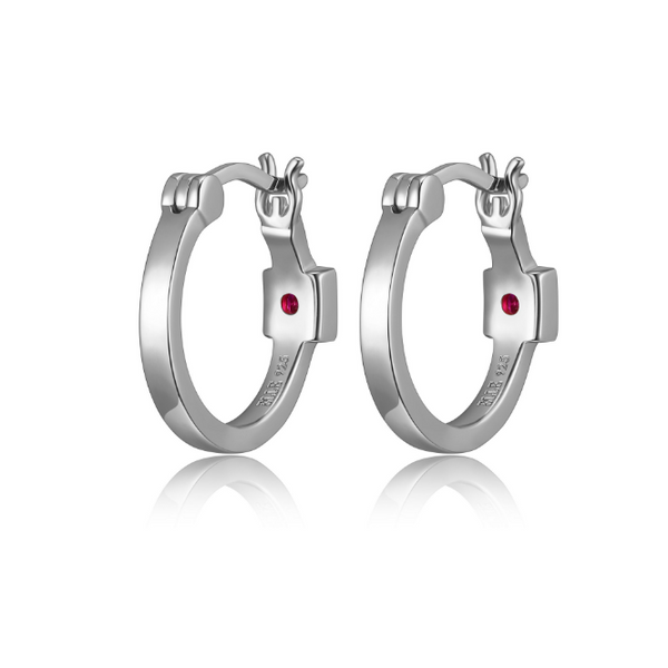 Boucles d'oreilles en argent ELLE