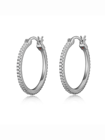 Boucles d'oreilles en argent ELLE