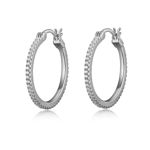 Boucles d'oreilles en argent ELLE
