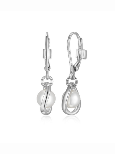 Boucles d'oreilles en argent ELLE