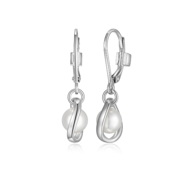 Boucles d'oreilles en argent ELLE