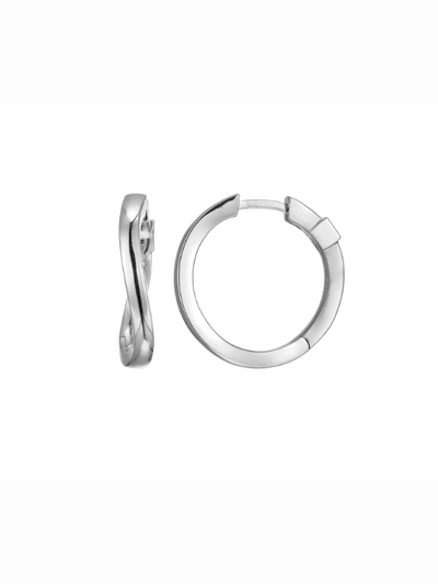 Boucles d'oreilles en argent ELLE