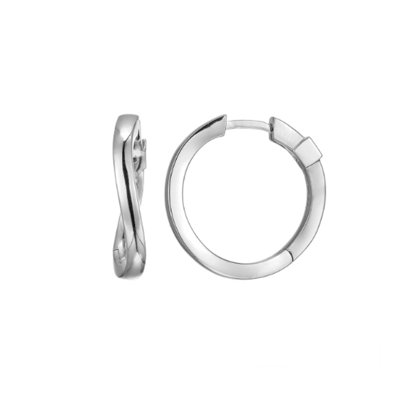 Boucles d'oreilles en argent ELLE