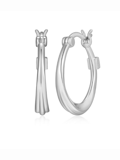 Boucles d'oreilles en argent ELLE