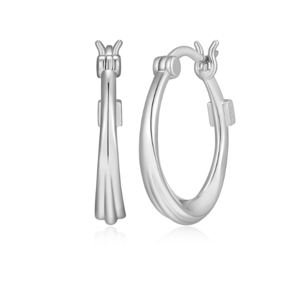 Boucles d'oreilles en argent ELLE
