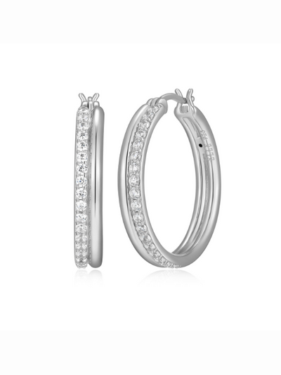 Boucles d'oreilles en argent ELLE
