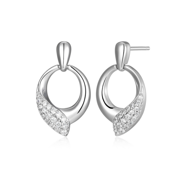 Boucles d'oreilles en argent ELLE