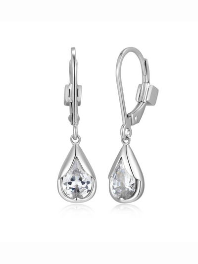 Boucles d'oreilles en argent ELLE