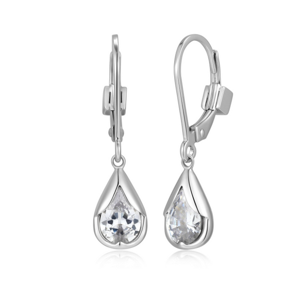 Boucles d'oreilles en argent ELLE
