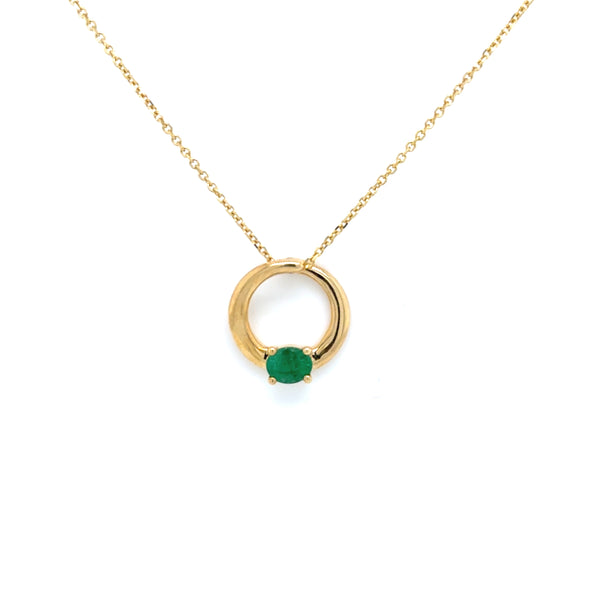 Pendentif Émeraude