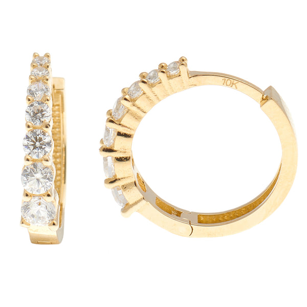 Boucles d'oreilles en or