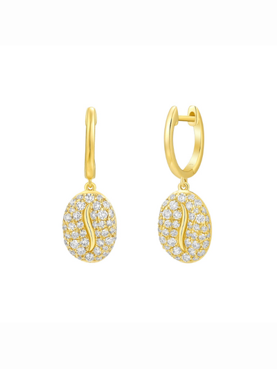 Boucles d'oreilles avec diamants Laboratoire