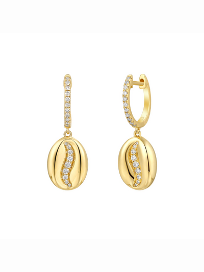 Boucles d'oreilles avec diamants Laboratoire