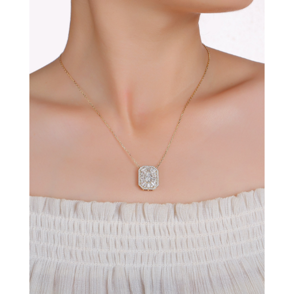 Collier Pavé Diamants de Laboratoire