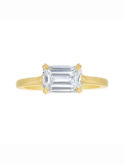 Bague Horizontale Diamant de Laboratoire