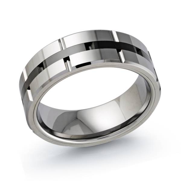 Jonc pour homme en Tungstène