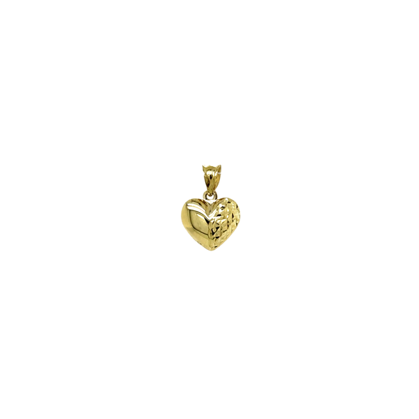 Pendentif en Or Cœur Scintillant