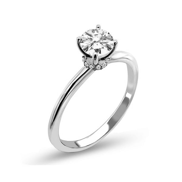 Bague diamants de Laboratoire Rond