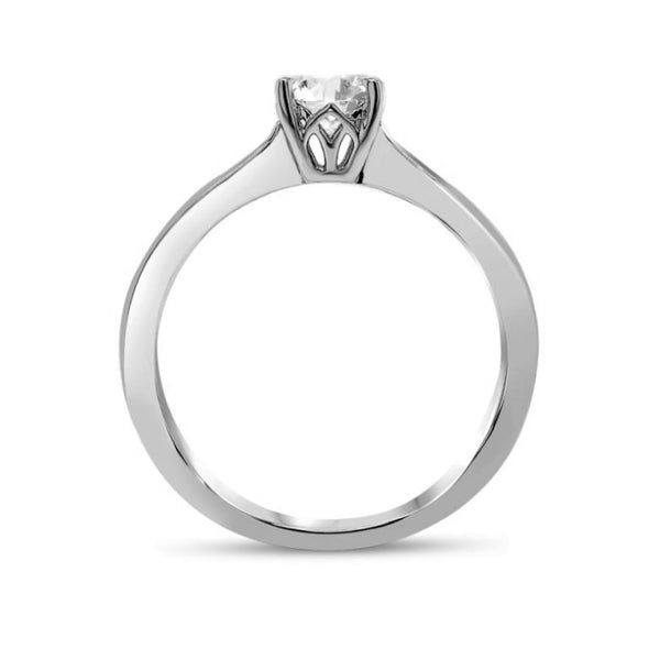 Bague diamants de Laboratoire Rond