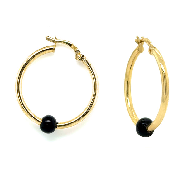 Black & Gold Earrings