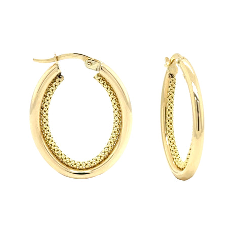 Boucles d'oreilles Anneaux Chic