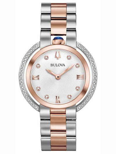 Montre Bulova pour femme avec diamants