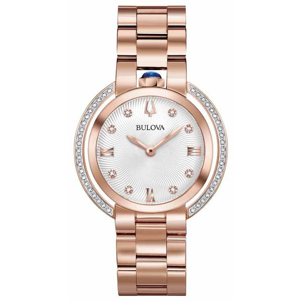 Montre Bulova pour femme avec diamants