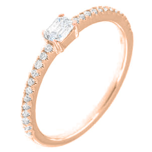 Bague coupe online emeraude