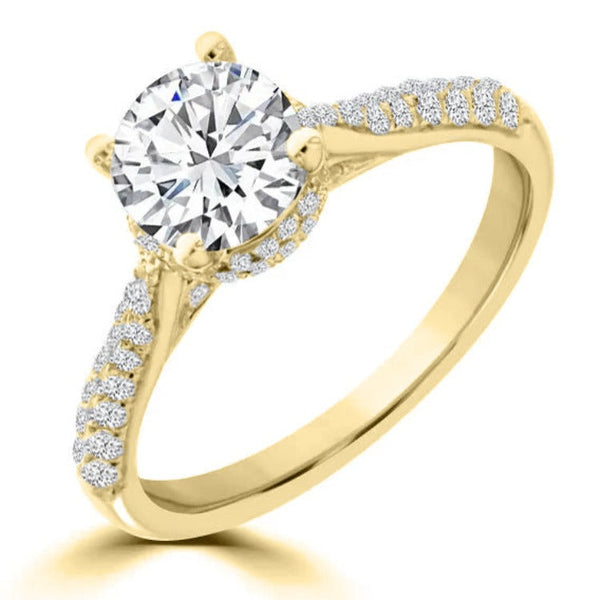 Bracelet pour femme en 2 tons or jaune et blanc avec diamant totalisant  50Pts.