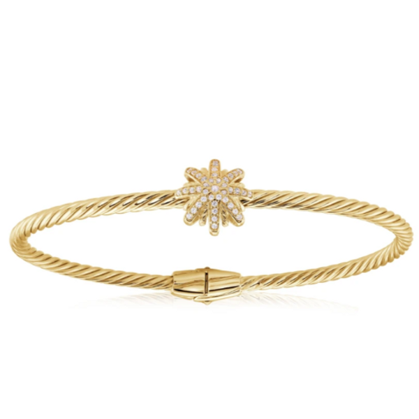 Bracelet en argent vermeil 18k