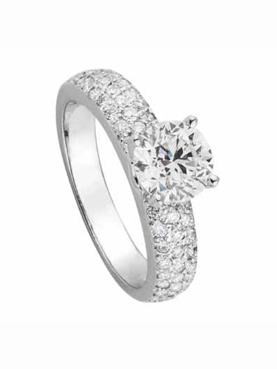 Diamond Paved Ring