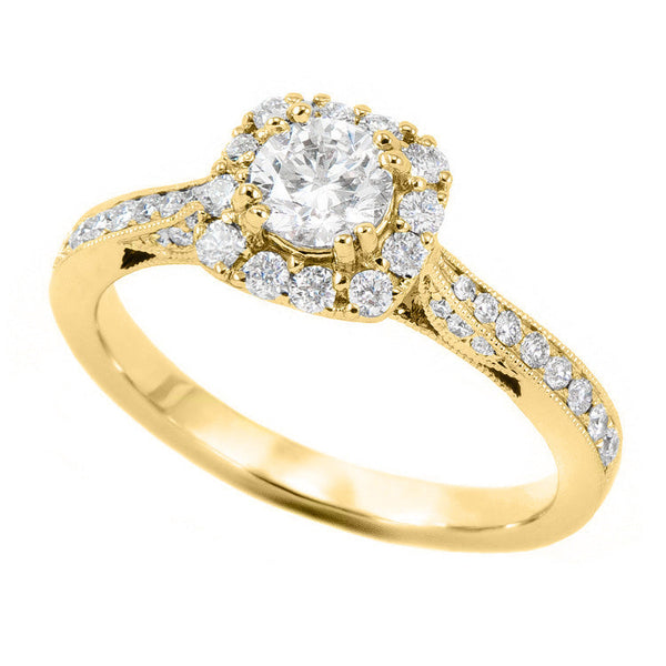 Bague à diamants style vintage – Bijouterie LSM Bague à diamants style vintage – Bijouterie LSM